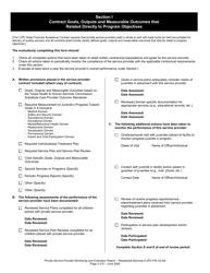 Form TJPC-FIS-33-04 Private Service Provider Contractual Monitoring and Evaluation Report - Texas, Page 2