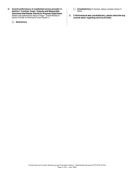 Form TJPC-FIS-33-04 Private Service Provider Contractual Monitoring and Evaluation Report - Texas, Page 3