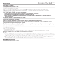 Form TC-889 Mineral Production Withholding Tax Exemption Certificate - Utah, Page 2