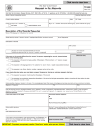 Example Tc843 Form Form TC-843 Download Fillable PDF or Fill Online Bill of Sale, Utah ...