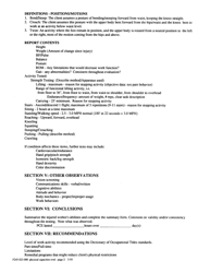 Form F245-023-000 Performance Based Physical Capacities Evaluation - Washington, Page 2