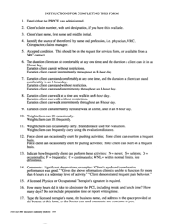 Form F245-023-000 Performance Based Physical Capacities Evaluation - Washington, Page 4