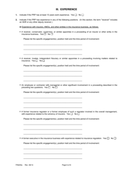 Form FIN245A Attachment 1A Application Form (Legal Entities) - Texas, Page 6