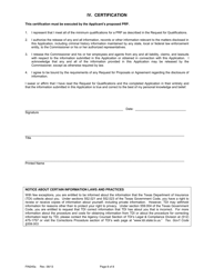 Form FIN245A Attachment 1A Application Form (Legal Entities) - Texas, Page 8