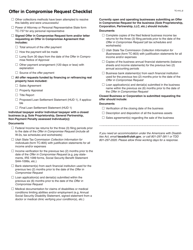 Form TC-410 Offer in Compromise Request - Utah, Page 3