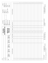 Form F623-017-000 Panel Load Calculation - Washington, Page 3