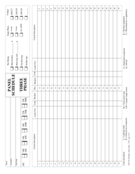 Form F623-017-000 Panel Load Calculation - Washington, Page 4