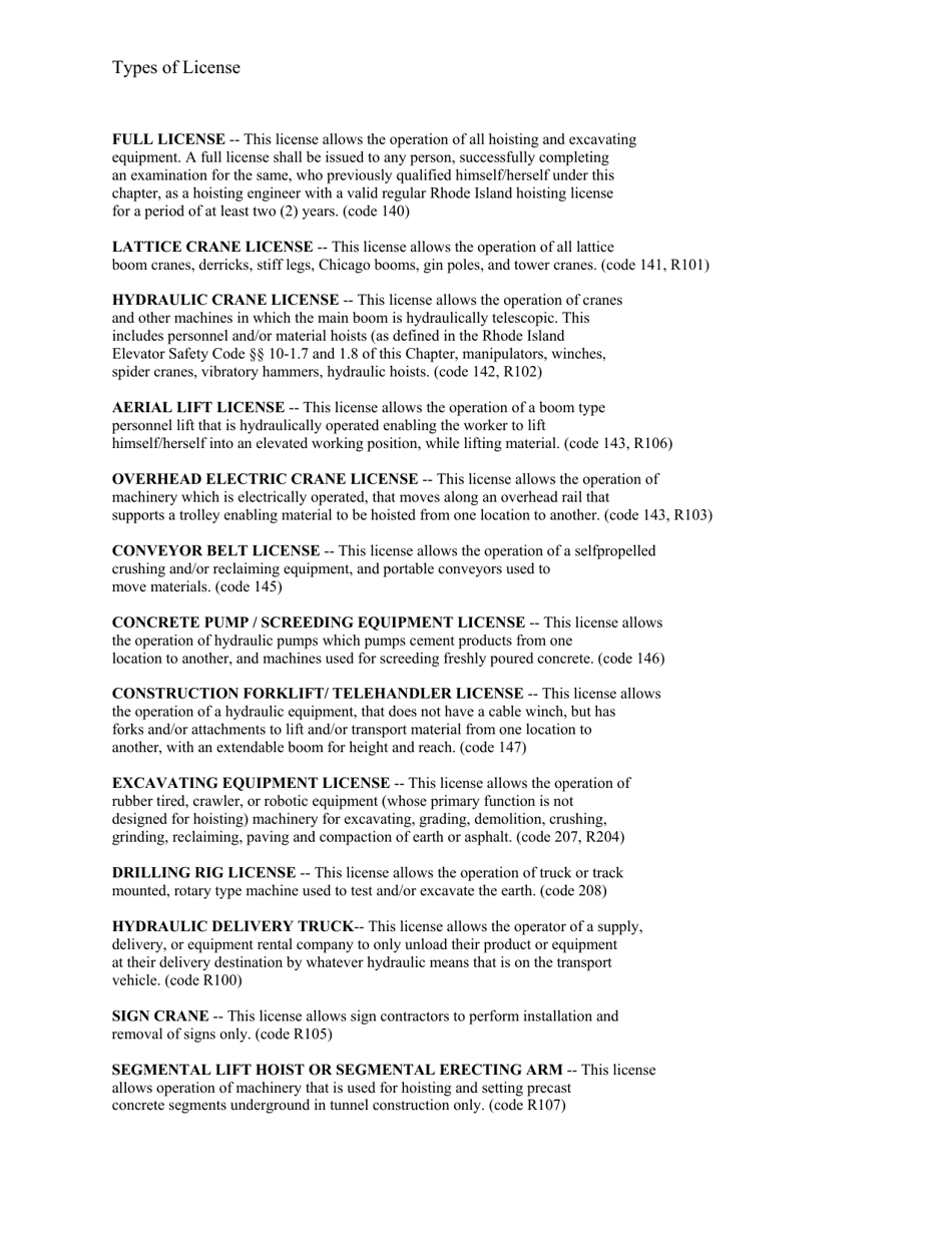 Hoisting Engineer Application - Rhode Island, Page 3