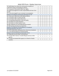 Adult Substance Use Disorder Update Outcome Tool - South Dakota, Page 3