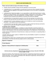 Form DSS-CC-950 Child Care Services Assistance Application - South Dakota, Page 7