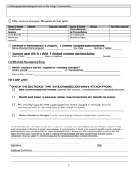 Form DSS-EA-310 Medical Assistance/TANF Change Report Form - South Dakota, Page 2