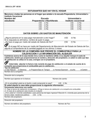 Formulario DSS-EA-297 Solicitud Para Recibir Asistencia Para Obtener Los Servicios De Energia Y Acondicionamiento Contra Las Inclemencias Del Tiempo - South Dakota (Spanish), Page 4