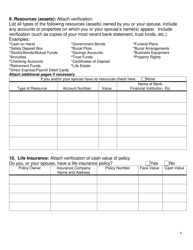 Form DSS-EA-270 South Dakota Application for Medicare Savings Program - South Dakota, Page 4