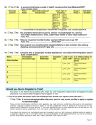 Form DSS-EA-301 Economic Assistance Application - South Dakota, Page 10
