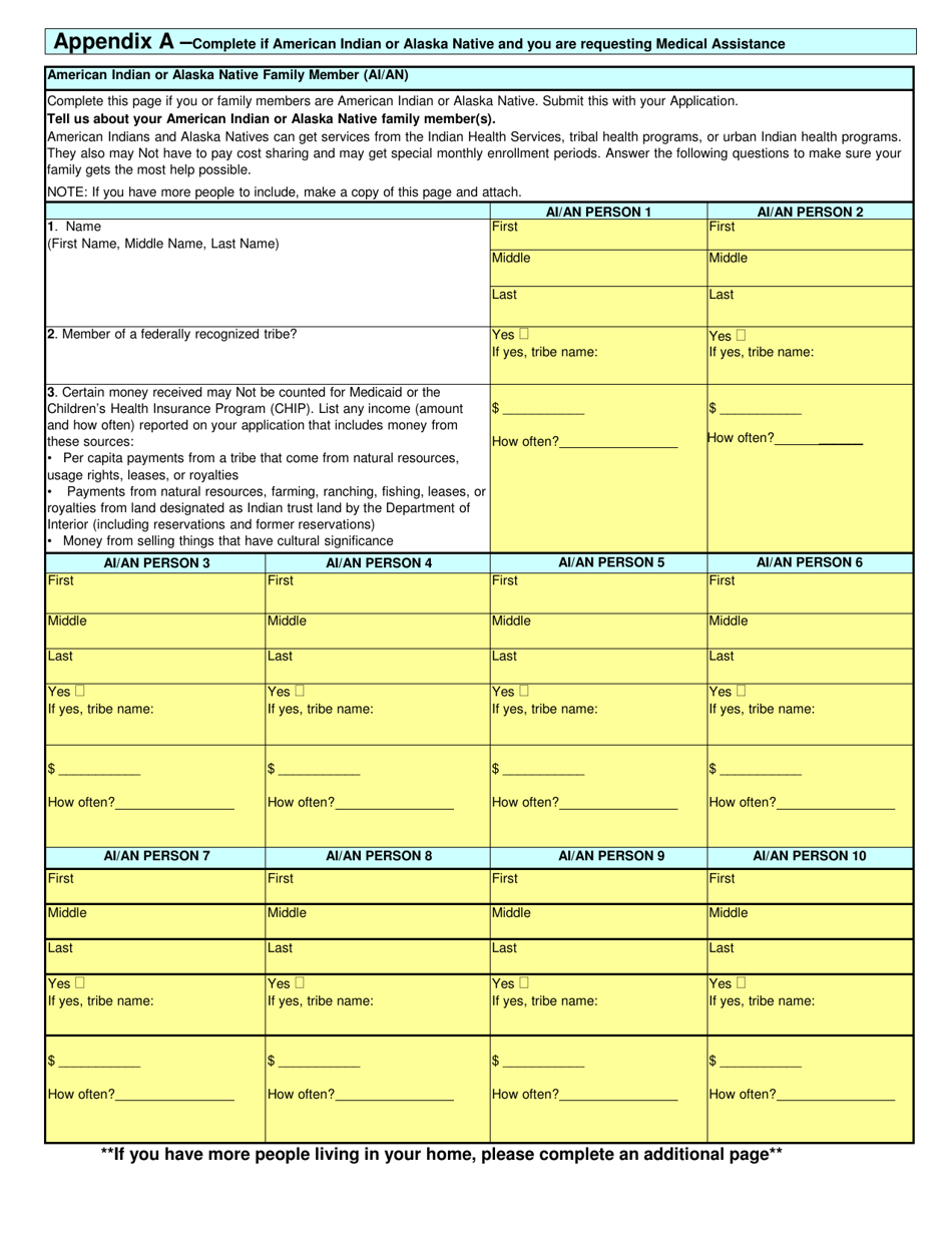 Form DSS-EA-301 Economic Assistance Application - South Dakota, Page 13