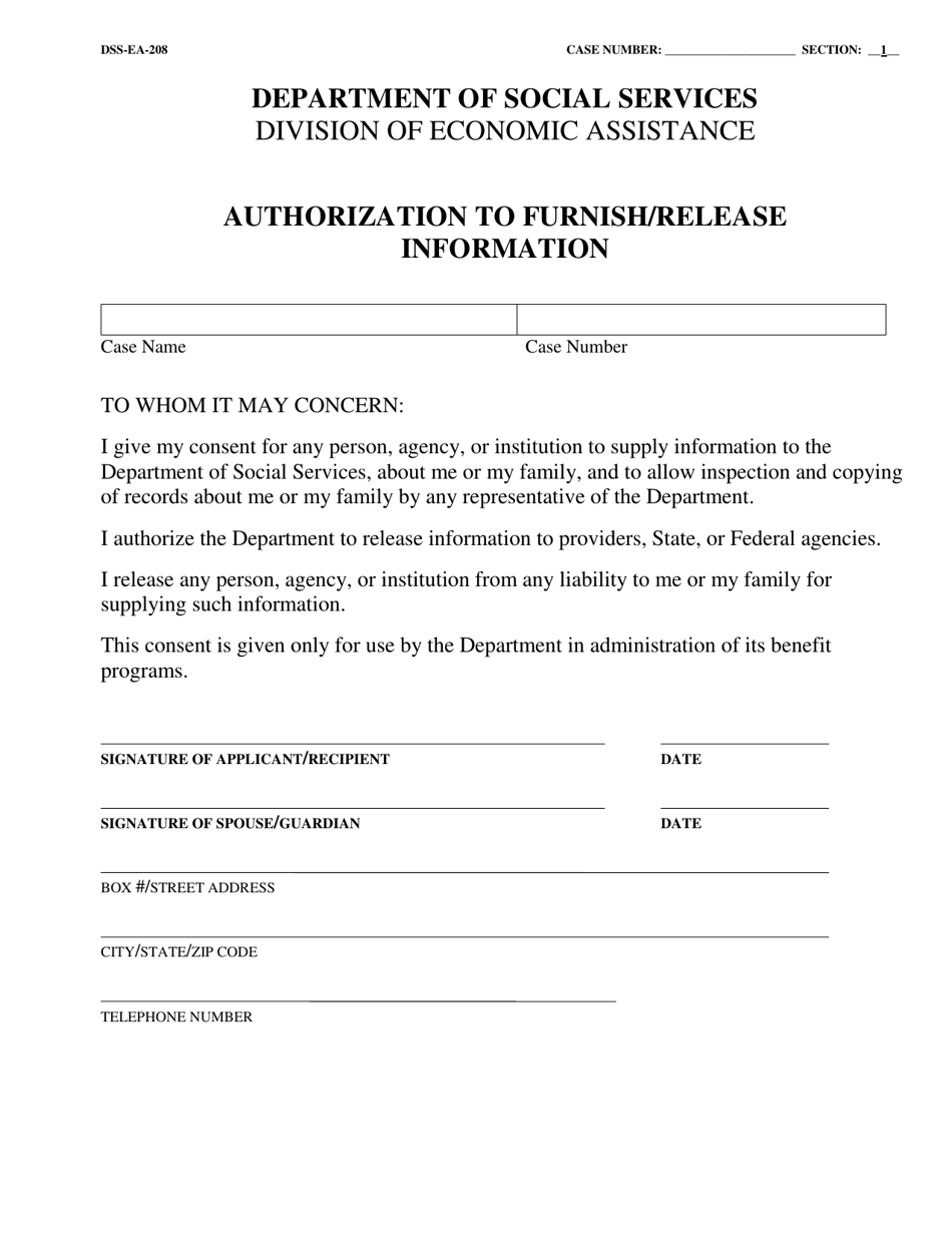 Form DSS-EA-301 Economic Assistance Application - South Dakota, Page 17
