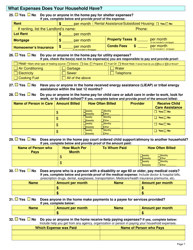 Form DSS-EA-301 Economic Assistance Application - South Dakota, Page 7