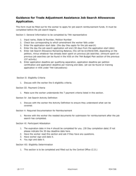 Form LB-1117 Trade Adjustment Assistance Job Search Allowances Application - Tennessee, Page 4