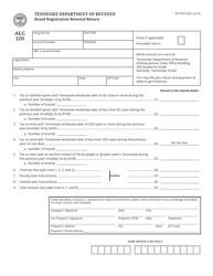 Document preview: Form RV-F0012501 (ALC120) Brand Registration Renewal Return - Tennessee