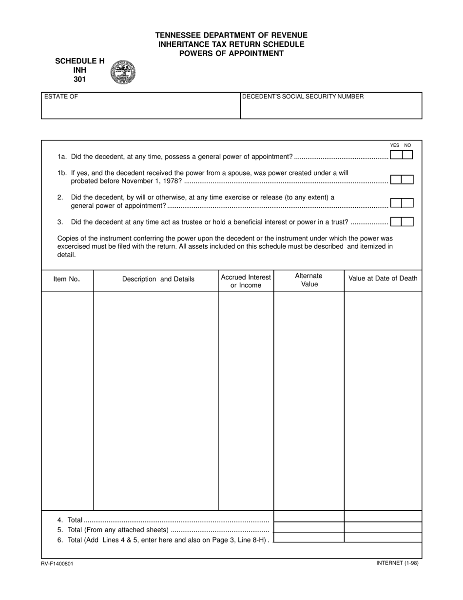 form-rv-f1400801-inh301-schedule-h-download-printable-pdf-or-fill