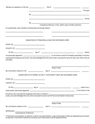 Form RV-F1302001 Bond - Petroleum Products and Alternative Fuels - Tennessee, Page 2