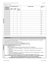 Form PR-200 Application for Section 3 Registration of Pesticides - Texas, Page 4