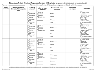 Formulario DWC052 Solicitud Para Recibir Beneficios De Ingresos Suplementarios - Texas (Spanish), Page 6