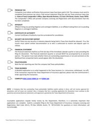 Form FIN351 Voluntary Dissolution Checklist - Texas, Page 2