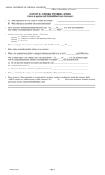 Form FIN128 Annual Statement Blank - Farm Mutual Companies - Texas, Page 16