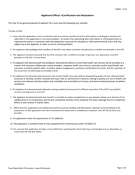 Form FIN492 Application for Certificate of Authority to Do the Business of a Health Care Collaborative in the State of Texas - Texas, Page 2