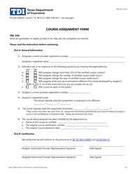 key assignment form