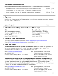 Form FINT03 Title Insurance Agent or Direct Operation Renewal Application - Texas, Page 2