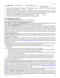 Form FIN603 Application for Adjuster Entity License - Texas, Page 2