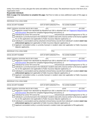 Form FIN603 Application for Adjuster Entity License - Texas, Page 3