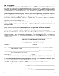 Form FIN603 Application for Adjuster Entity License - Texas, Page 9