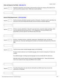 Form LAC011 Nonprofit Legal Services Contracts Checklist - Texas, Page 2