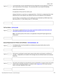 Form LAC011 Nonprofit Legal Services Contracts Checklist - Texas, Page 3