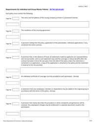 Form LAC011 Nonprofit Legal Services Contracts Checklist - Texas, Page 5