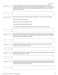 Form LAC011 Nonprofit Legal Services Contracts Checklist - Texas, Page 6