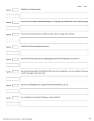 Form LAC011 Nonprofit Legal Services Contracts Checklist - Texas, Page 7