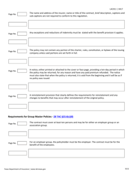 Form LAC011 Nonprofit Legal Services Contracts Checklist - Texas, Page 9