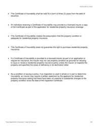 Form PC372 (VIP-1) Certificate of Insurability - Texas, Page 2