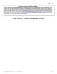 Form PC382 (WPI-2-BC-6) Inspection Verification - Texas, Page 2