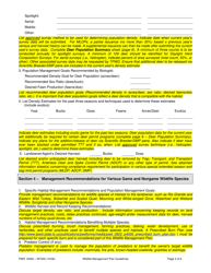 Form PWD1046A Wildlife Management Plan Guidelines - Texas, Page 3