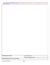 Form PWD1303 L2000 Boating Accident Investigation &amp; Boating Related Water Fatality Report - Texas, Page 7