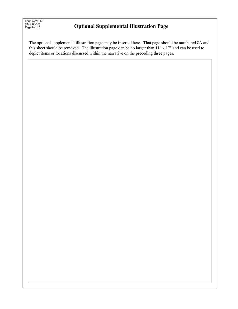 Form AVN-550 Qualifications for Aviation Professional Architectural / Engineering Services - Texas, Page 9