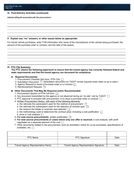 Form PTN-124 Procurement Checklist - Texas, Page 2