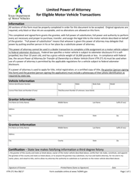 Military Packet to Title and Register Your Vehicle - Texas, Page 8