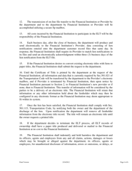 Electronic Lien and Title Program Service Level Agreement Form - Texas, Page 4