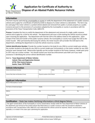 Form VTR-71-4 Download Fillable PDF or Fill Online Application for ...